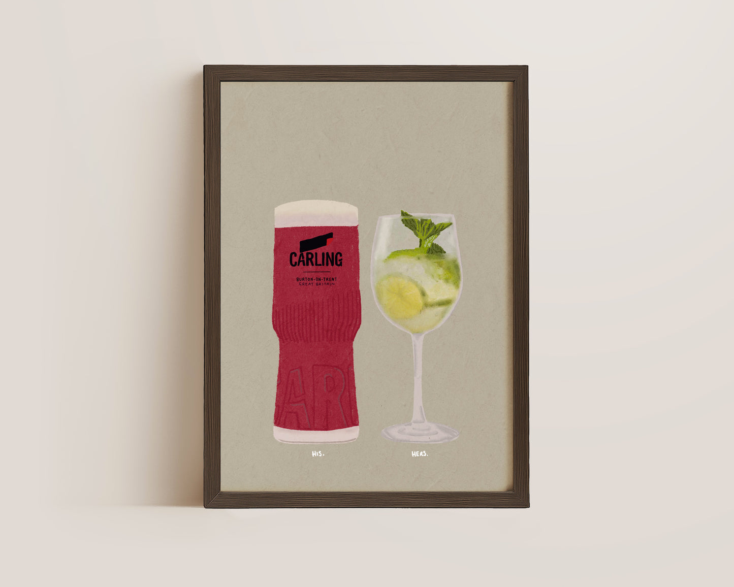 Carling Snakebite & Hugo Spritz Print