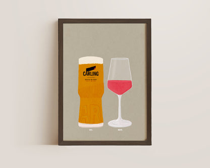 Carling & Rose Print