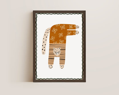 Chilling Cheetah Print