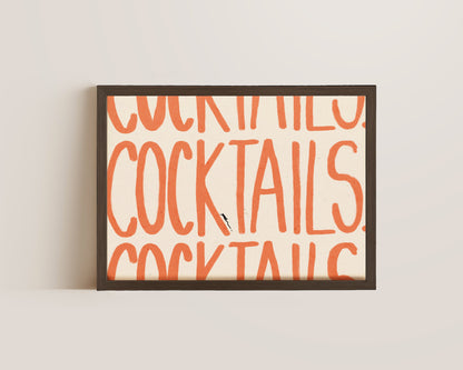 Cocktails Print