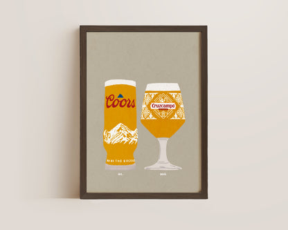 Coors & Cruzcampo Print