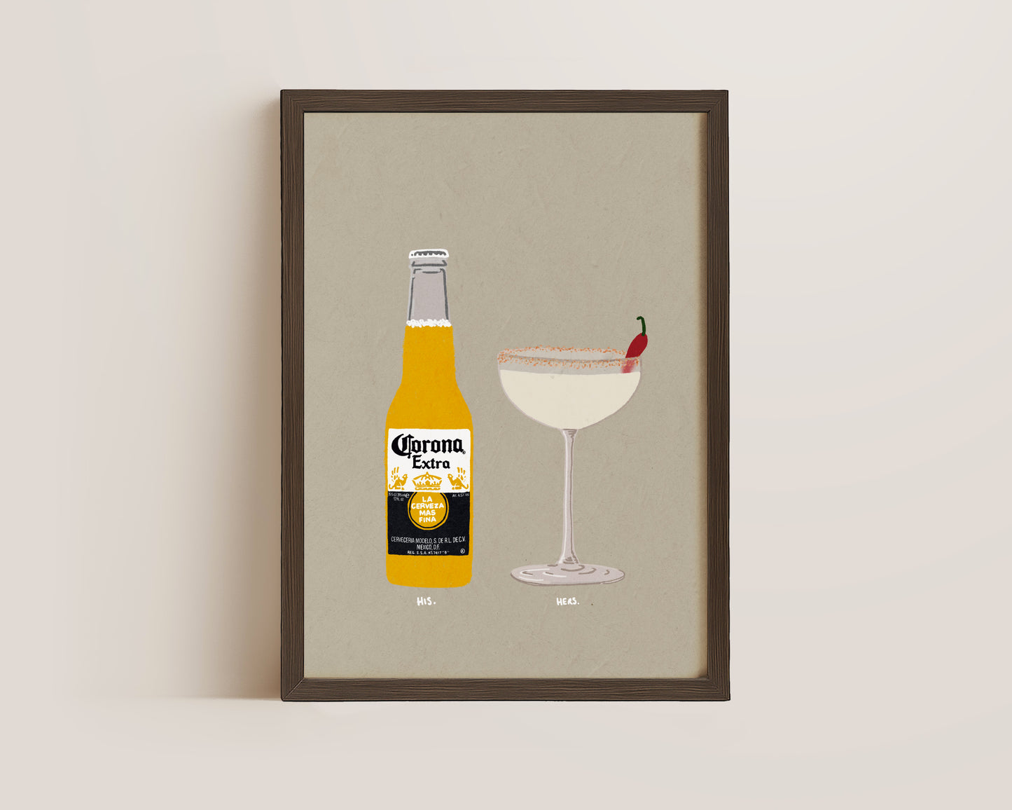 Corona & Spicy Marg Print