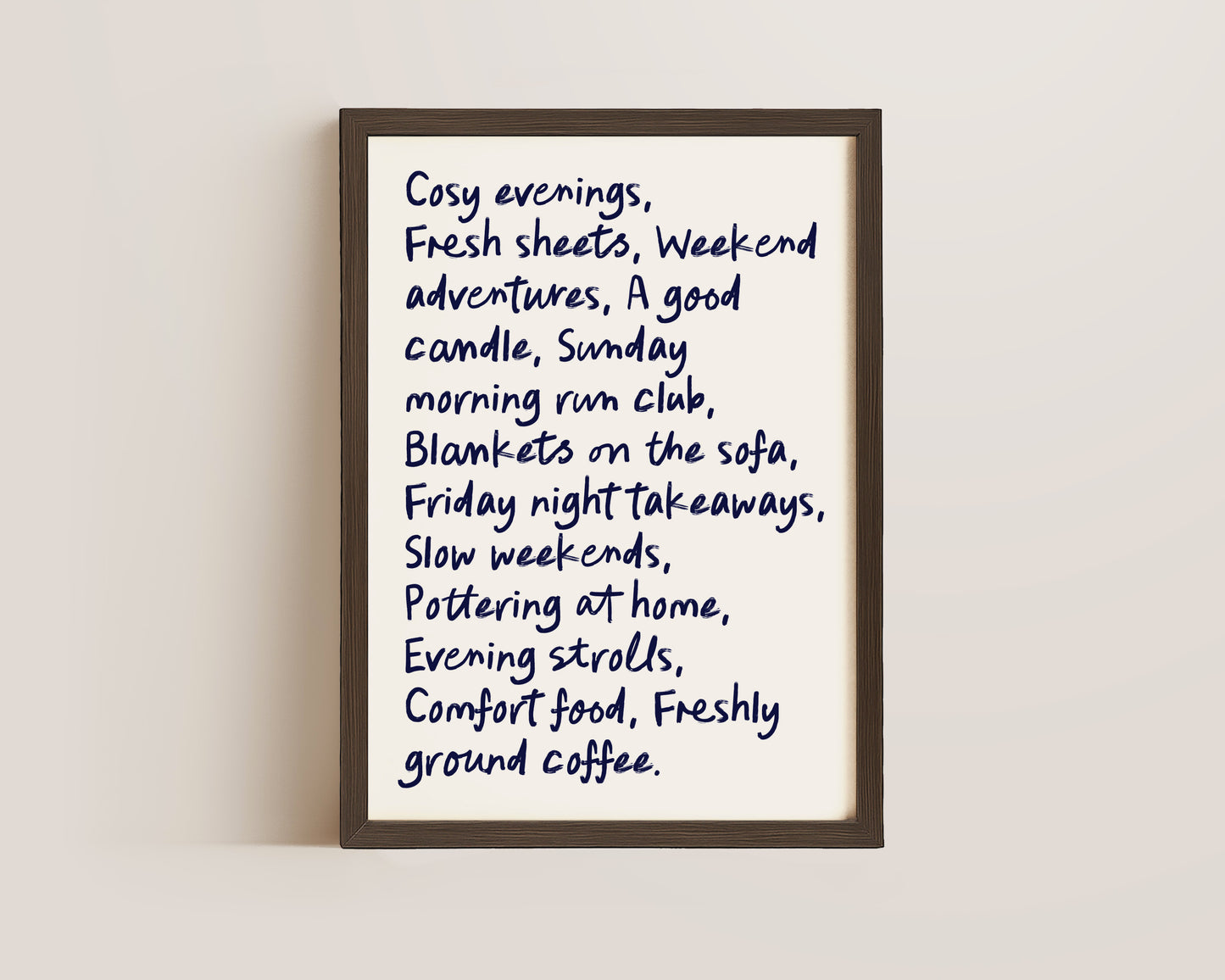 Cosy Evenings Print