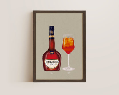 Courvoisier & Aperol Spritz Print