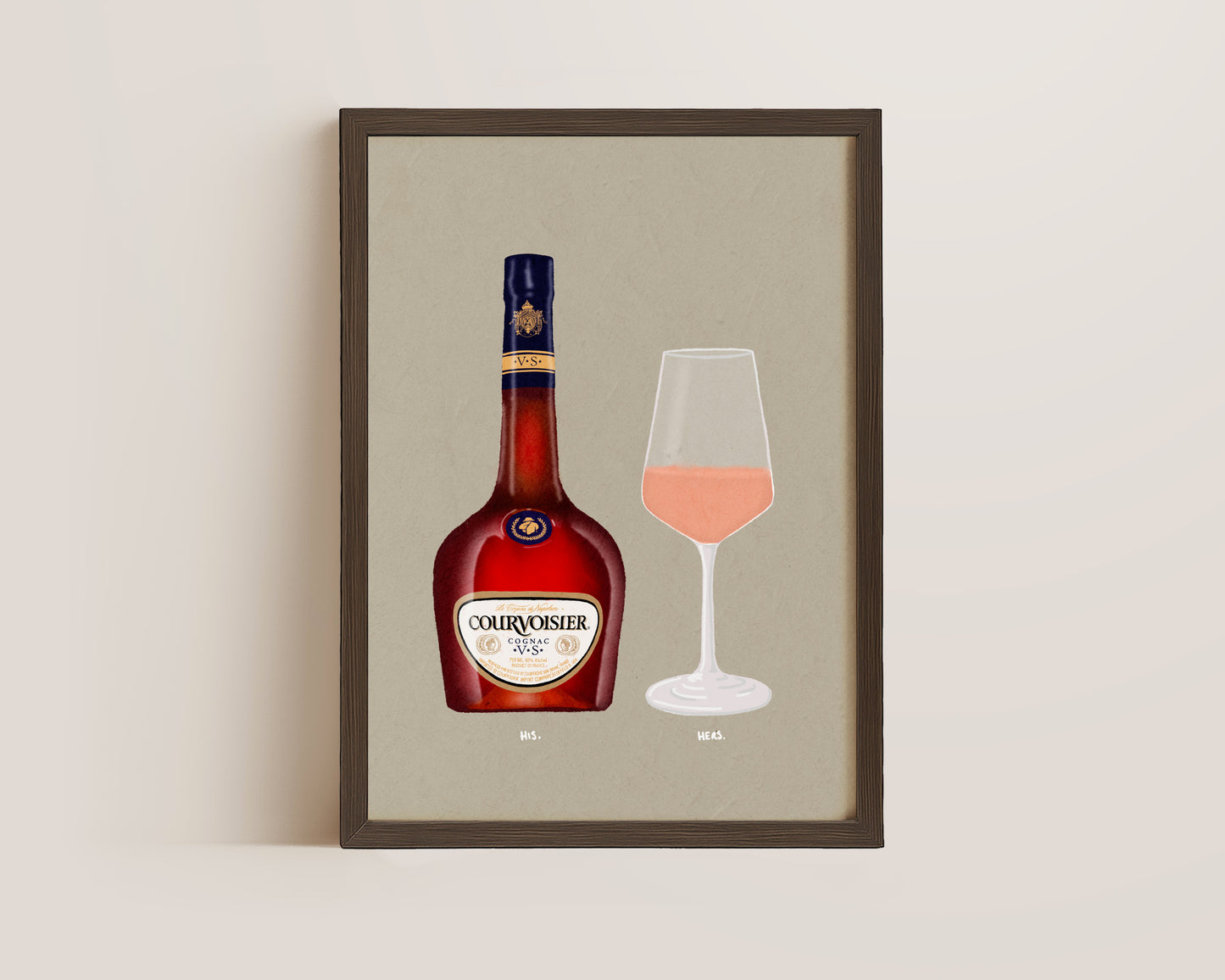Courvoisier & Rose Print