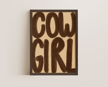 Cowgirl Print