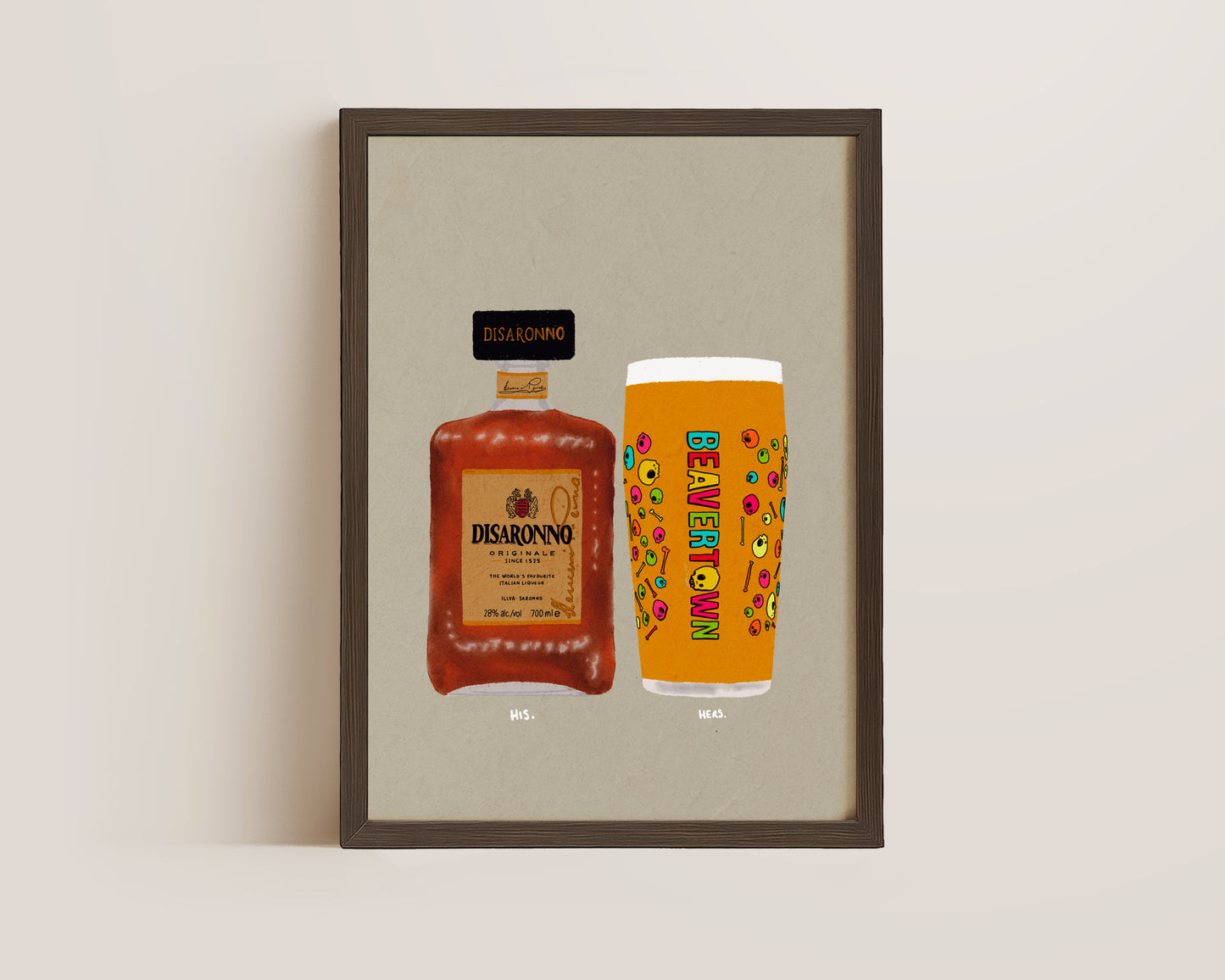 Disaronno & Neck Oil Print