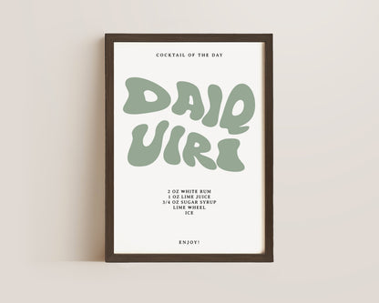 Daiquiri Recipe Print