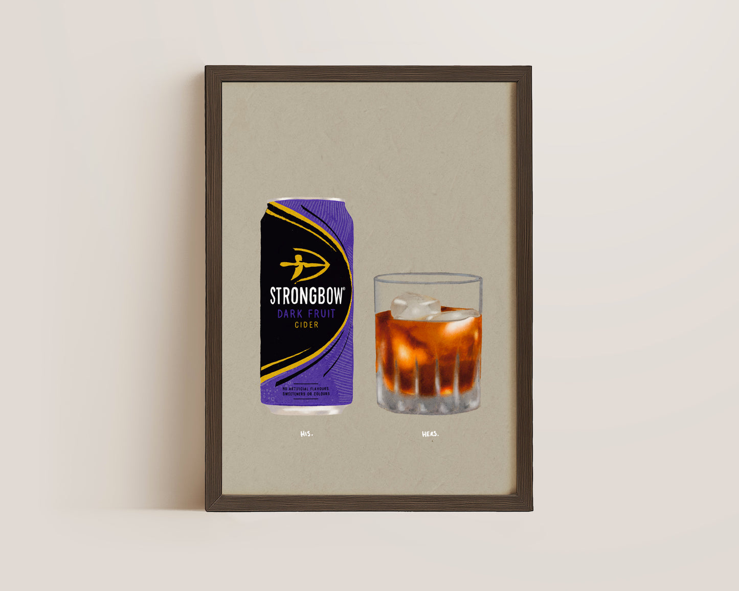 Strongbow Dark Fruits & Black Russian Print