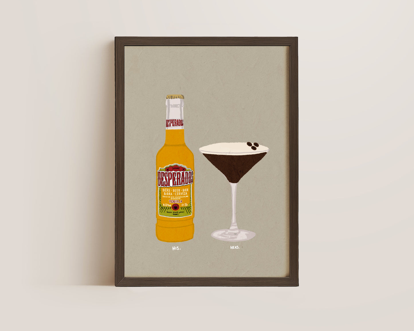 Desperados & Espresso Martini Print