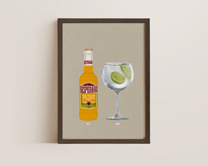 Desperados & Gin & Tonic Print