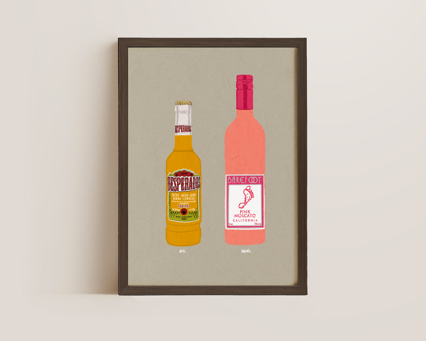 Desperados & Pink Moscato Print