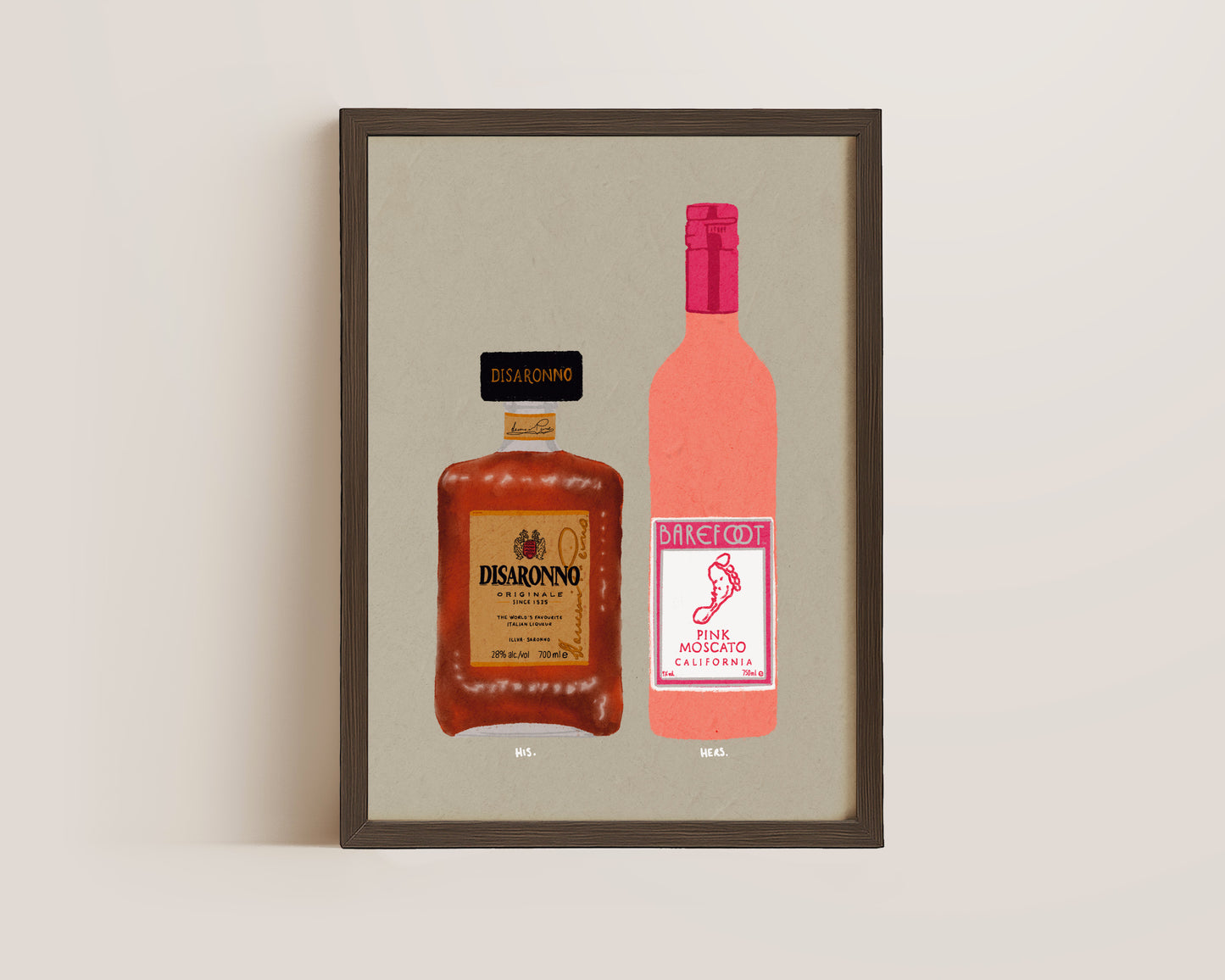 Disaronno & Pink Moscato Print