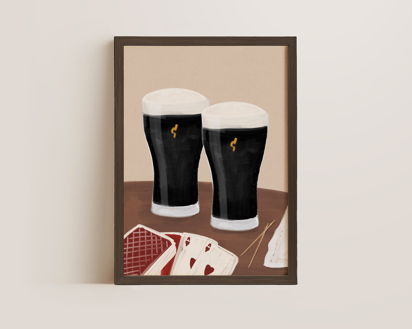 Black Stout Date Night Print