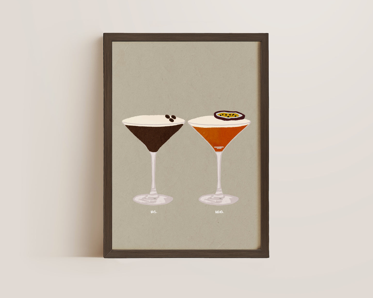 Espresso Martini & Pornstar Martini Print