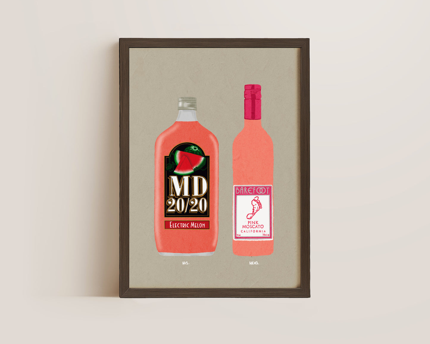 Electric Melon MD & Pink Moscato Print