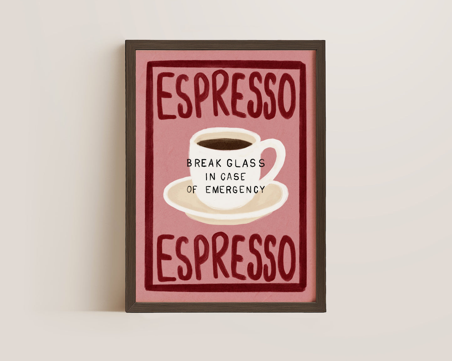 Emergency Espresso Print