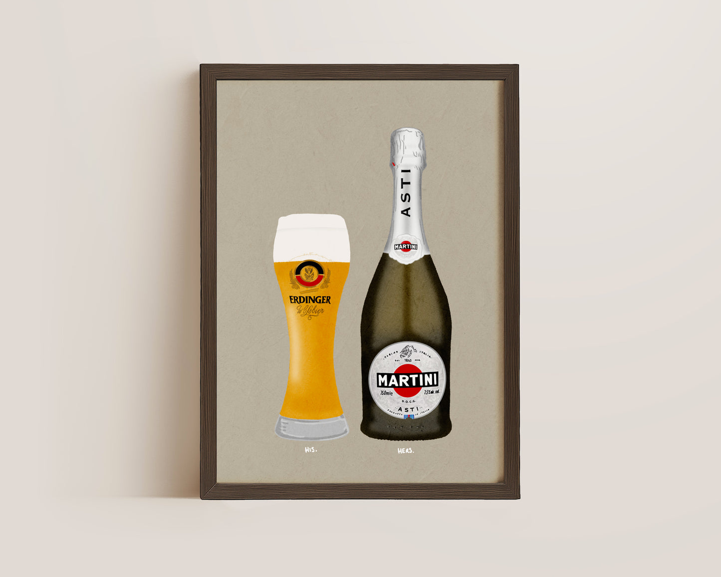 Erdinger & Asti Print