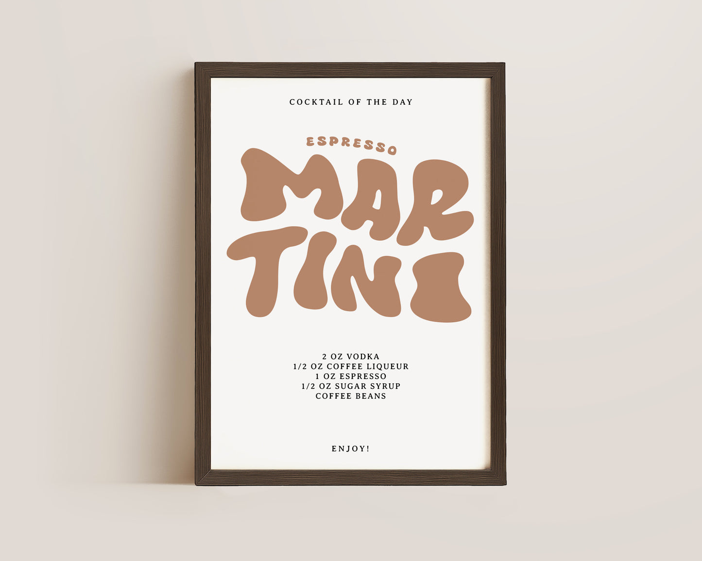 Espresso Martini Recipe Print