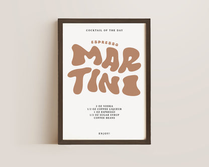 Espresso Martini Recipe Print