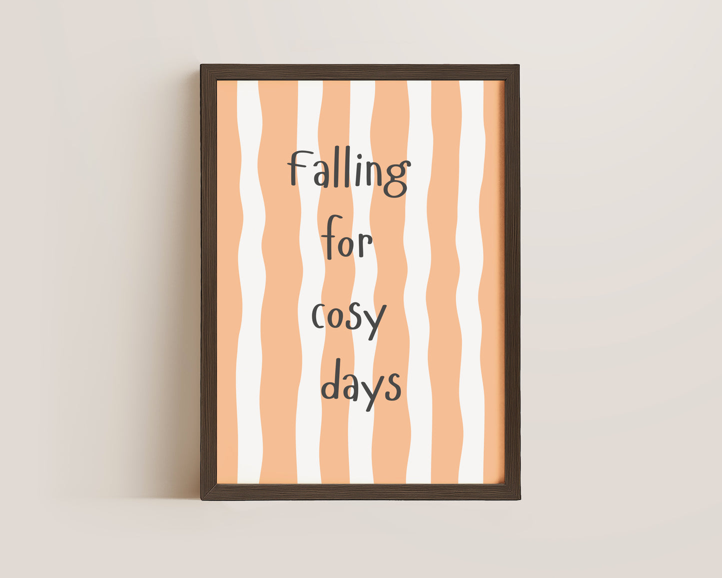 Falling For Cosy Days Print