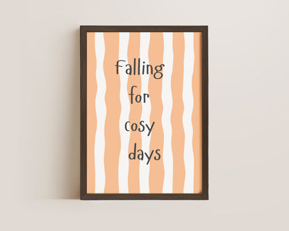 Falling For Cosy Days Print