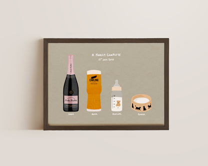 Custom Drinks Print