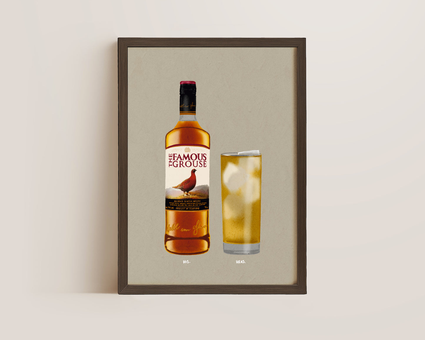 Famous Grouse & Vodka Redbull Print