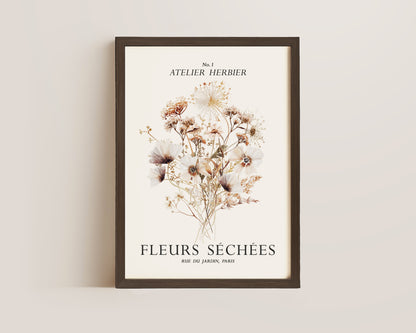 Fleurs Sechees Print