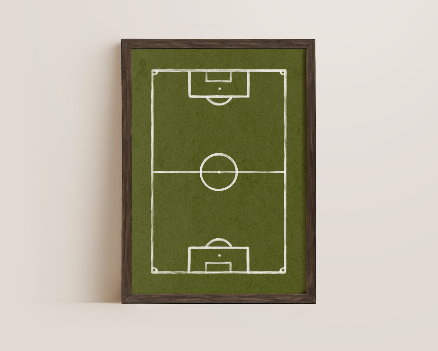 Football Pitch Print