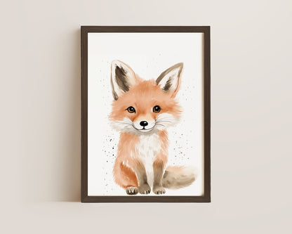 Baby Fox Print