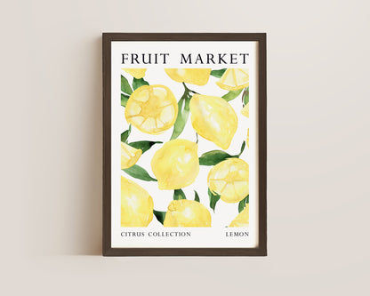 Fruit Market Lemon Print