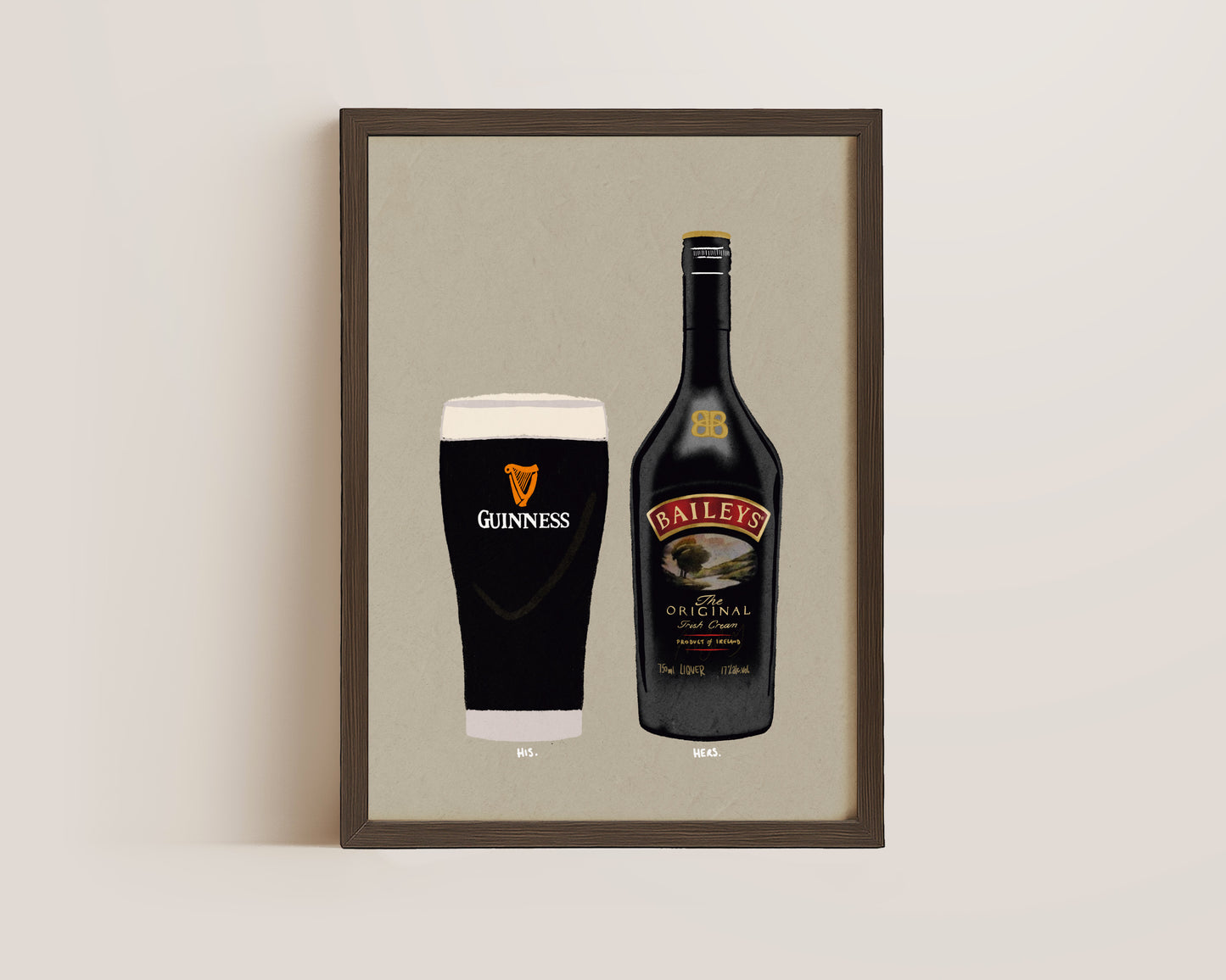 Guinness & Baileys Print