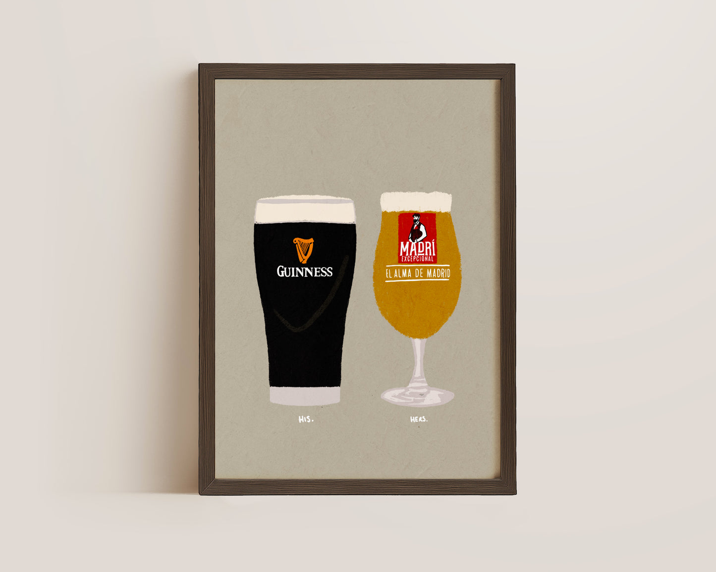 Guinness & Madri Print