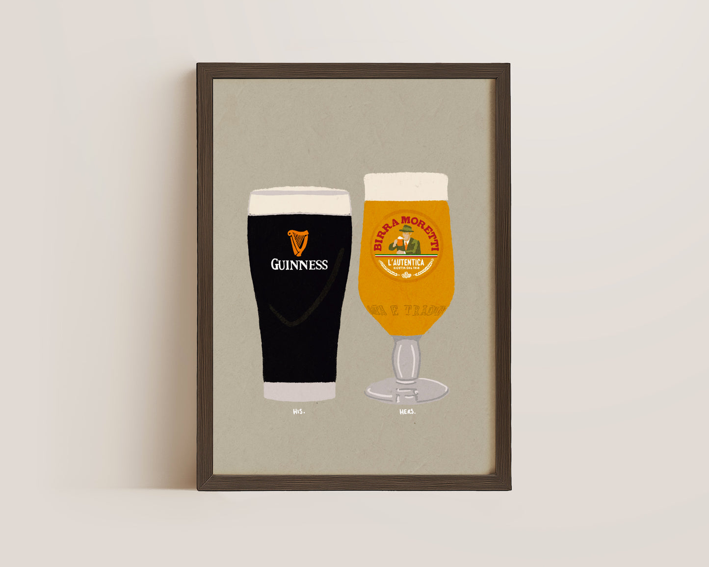 Guinness & Moretti Print