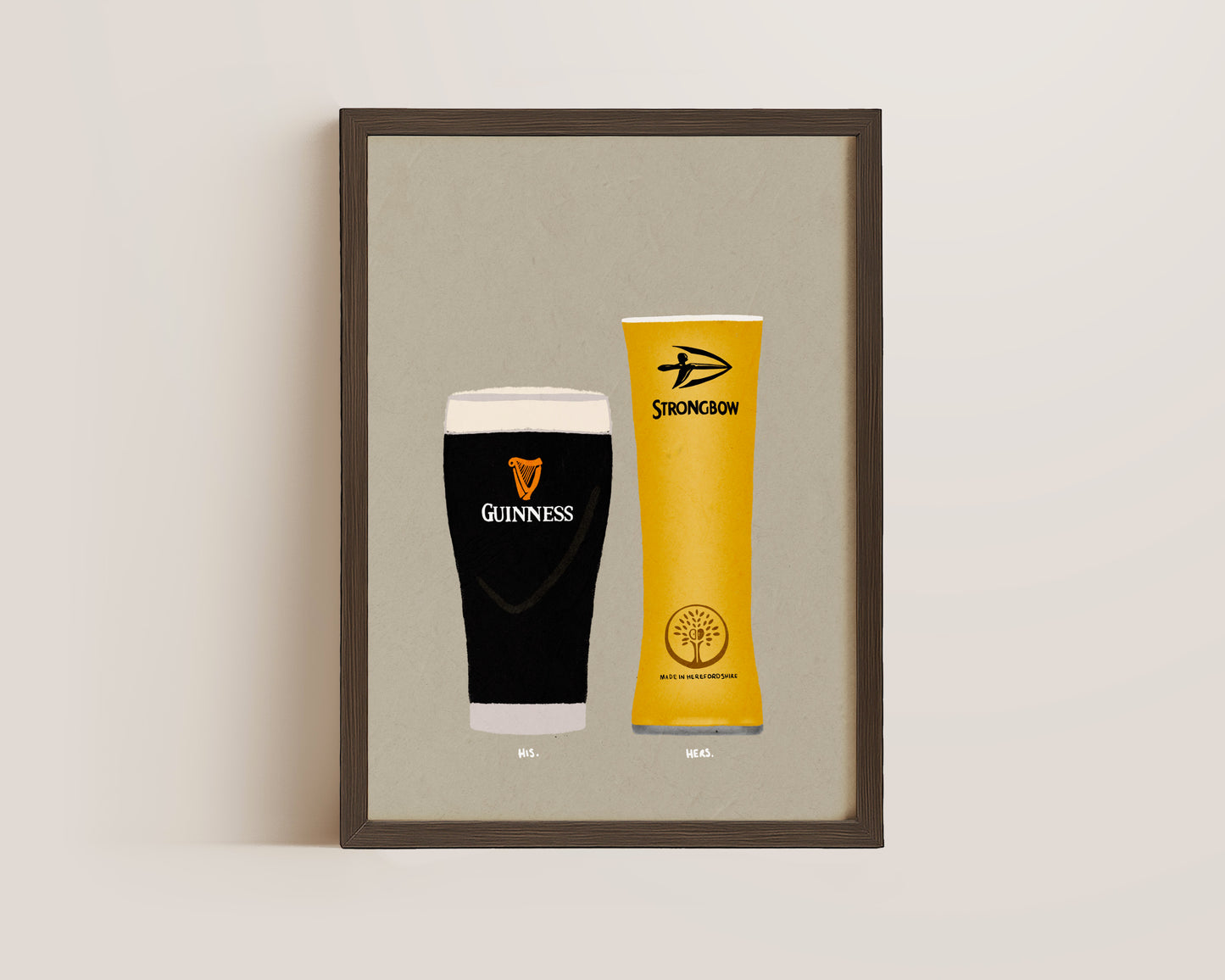 Guinness & Strongbow Print
