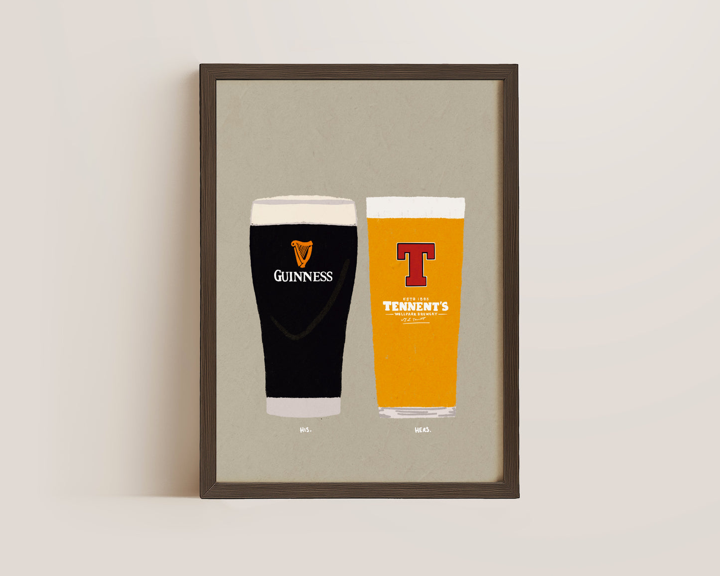 Guinness & Tennent's Print