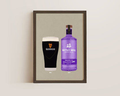 Guinness & Whitley Neil PV Gin Print