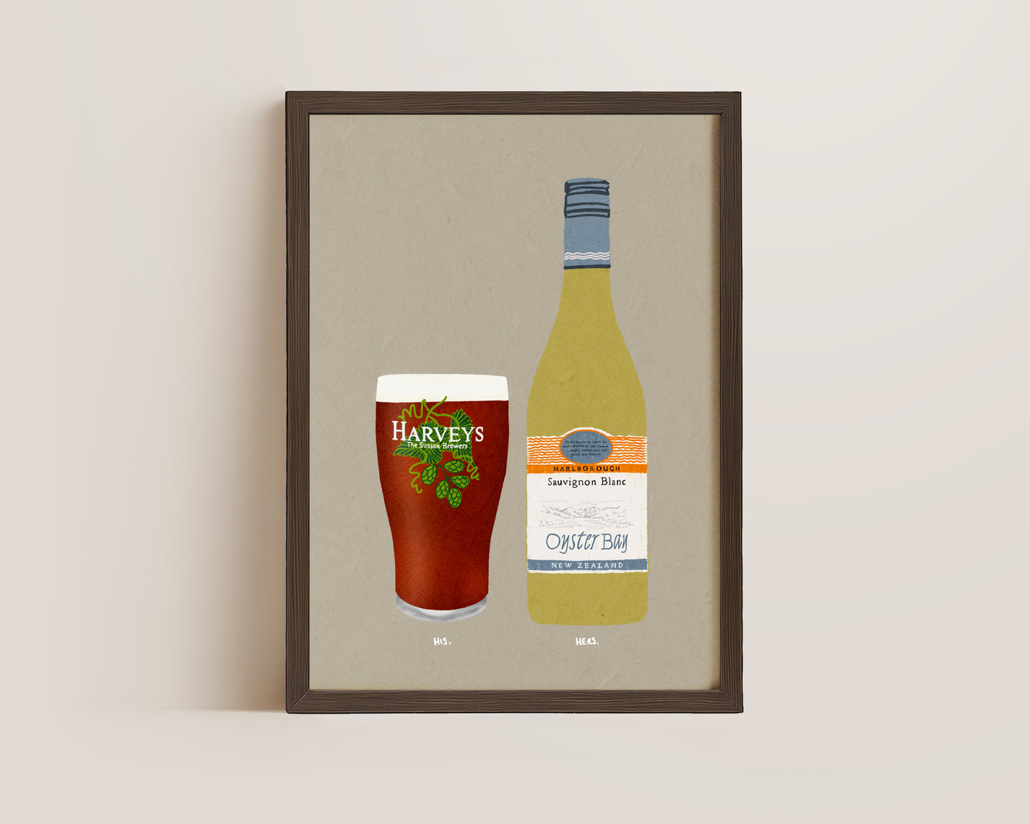 Harvey's & Oyster Bay Print