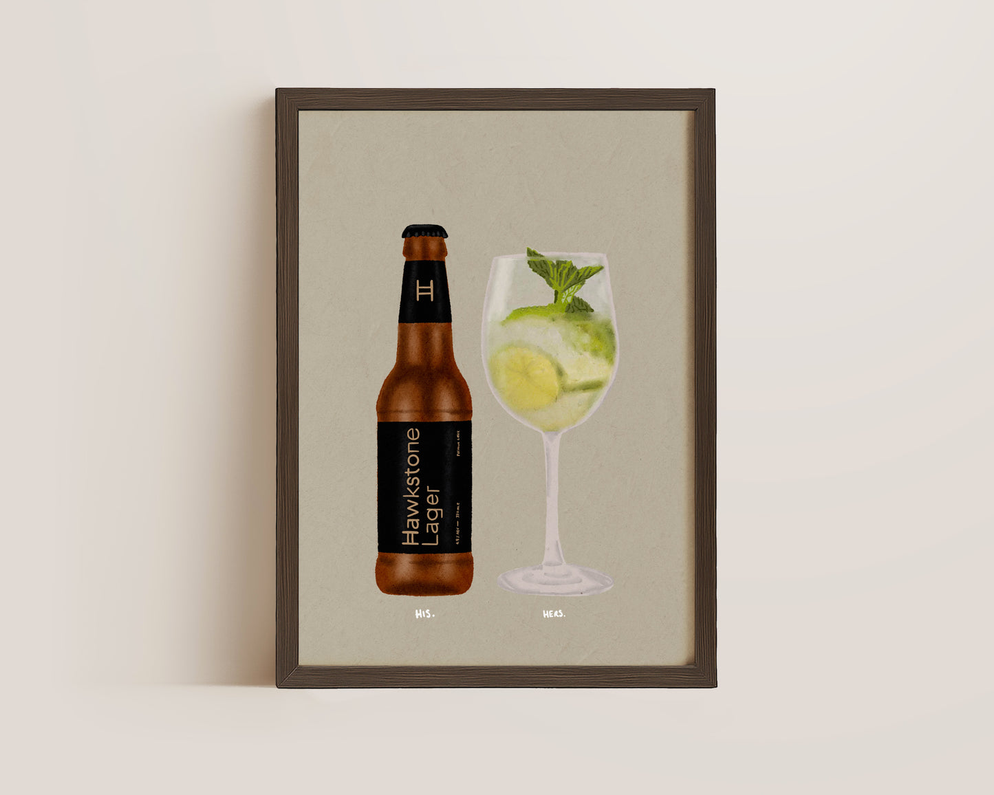 Hawkstone Lager & Hugo Spritz Print