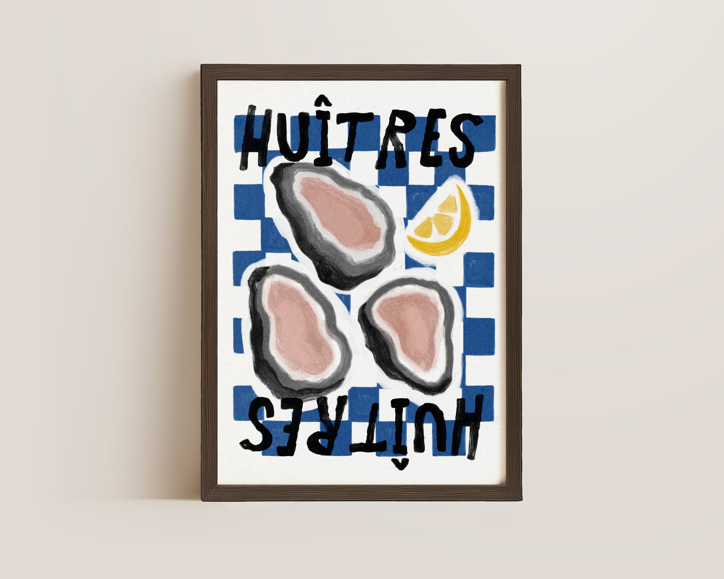 Huitres Print