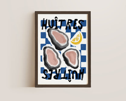 Huitres Print