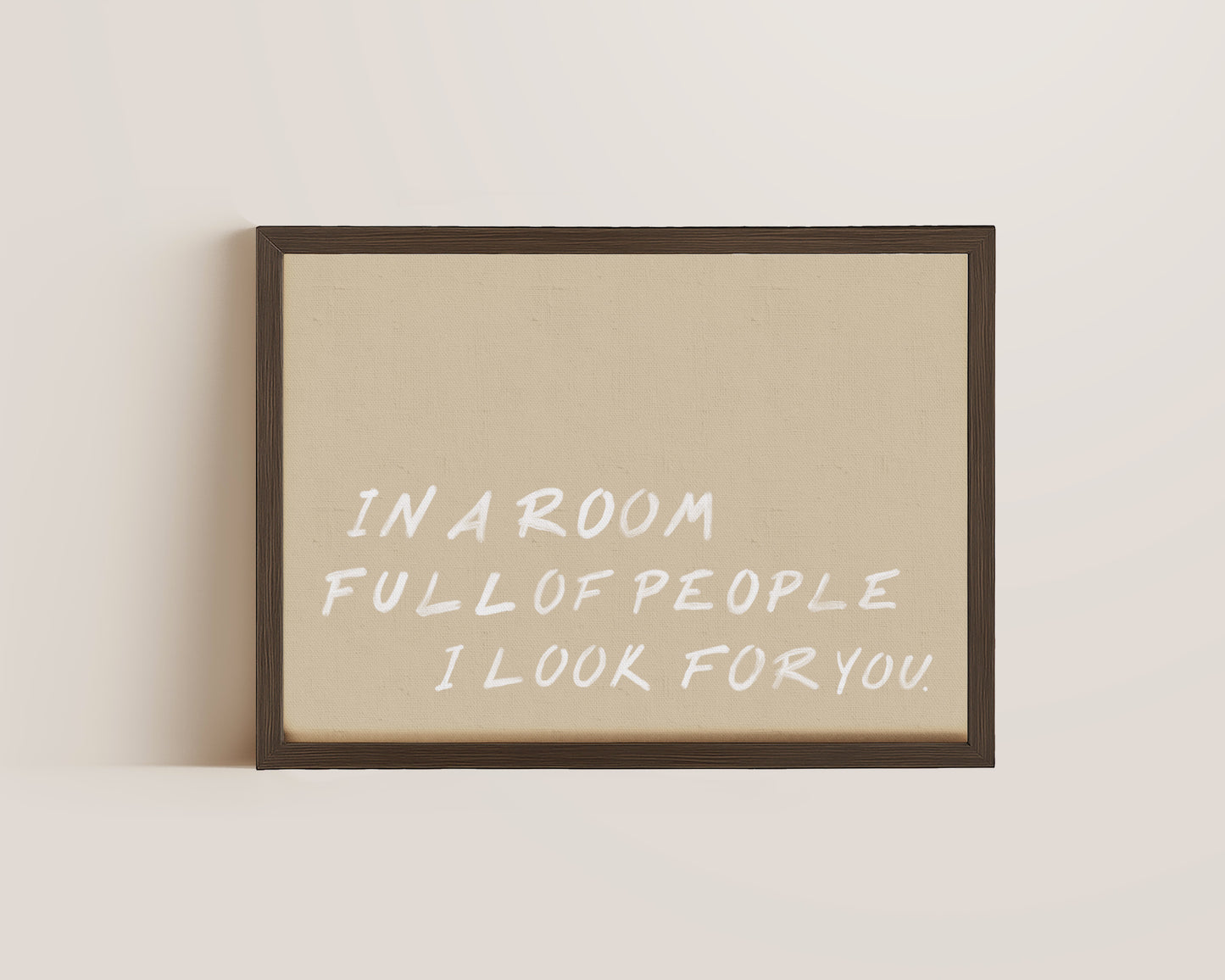 Room Of People Print