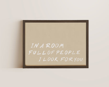 Room Of People Print