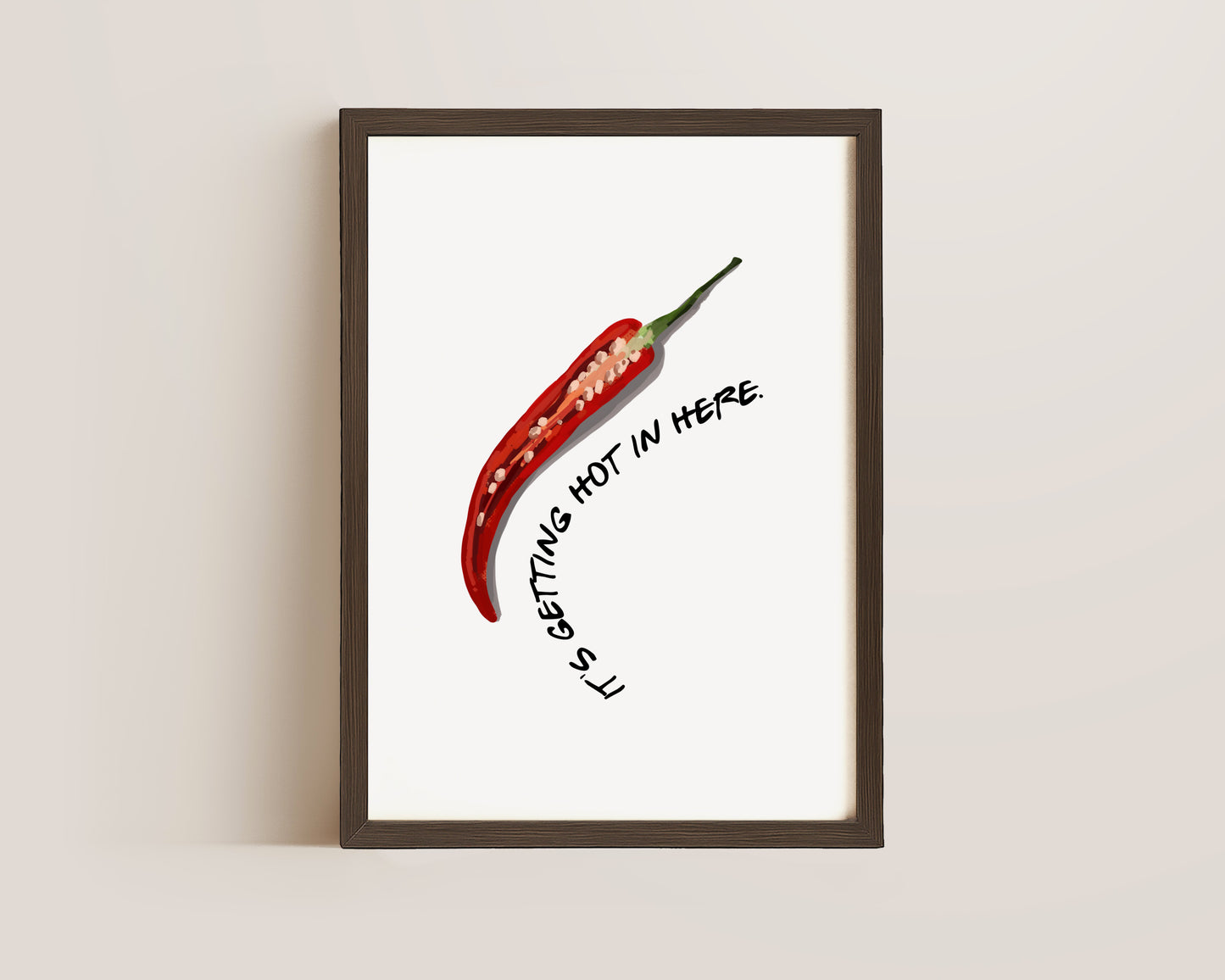 Hot In Here Chilli Print