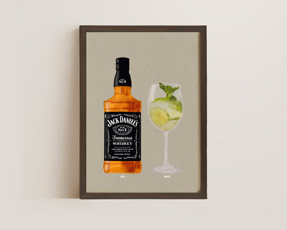 Jack Daniel's & Hugo Spritz Print