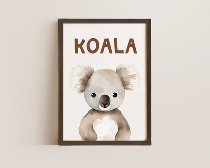 Baby Koala Print