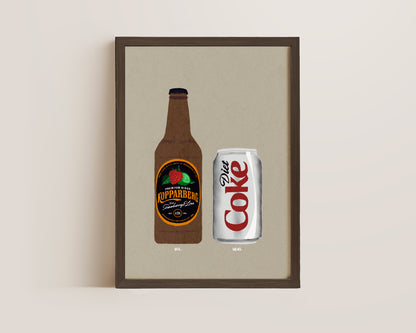Strawberry Lime Kopparberg & Diet Coke Print