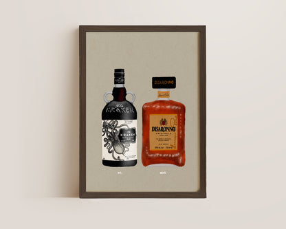 Kraken & Disaronno Print