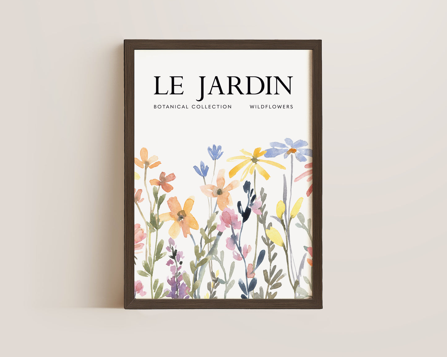 Le Jardin Wildflowers Print